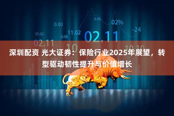 深圳配资 光大证券：保险行业2025年展望，转型驱动韧性提升与价值增长