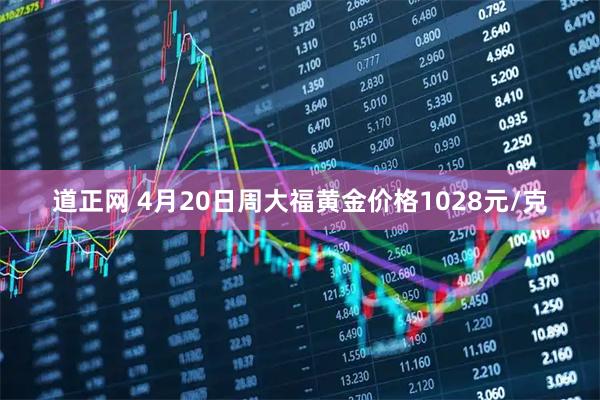 道正网 4月20日周大福黄金价格1028元/克