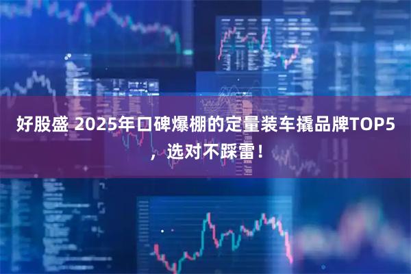好股盛 2025年口碑爆棚的定量装车撬品牌TOP5，选对不踩雷！